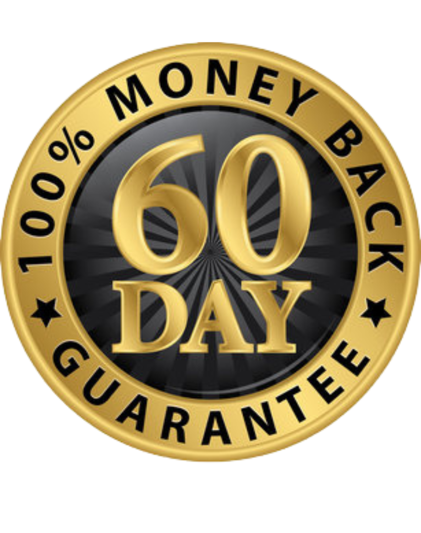 60-Day Money Back Guarantee Seal